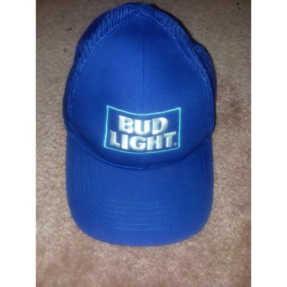 Hit Wear Bud Light Beer Trucker Cap, Hat,  Adjustable!! - Picture 1 of 4